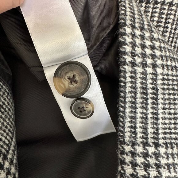 Everlane The Oversized Blazer in wool - Glen Plaid - Picture 7 of 9